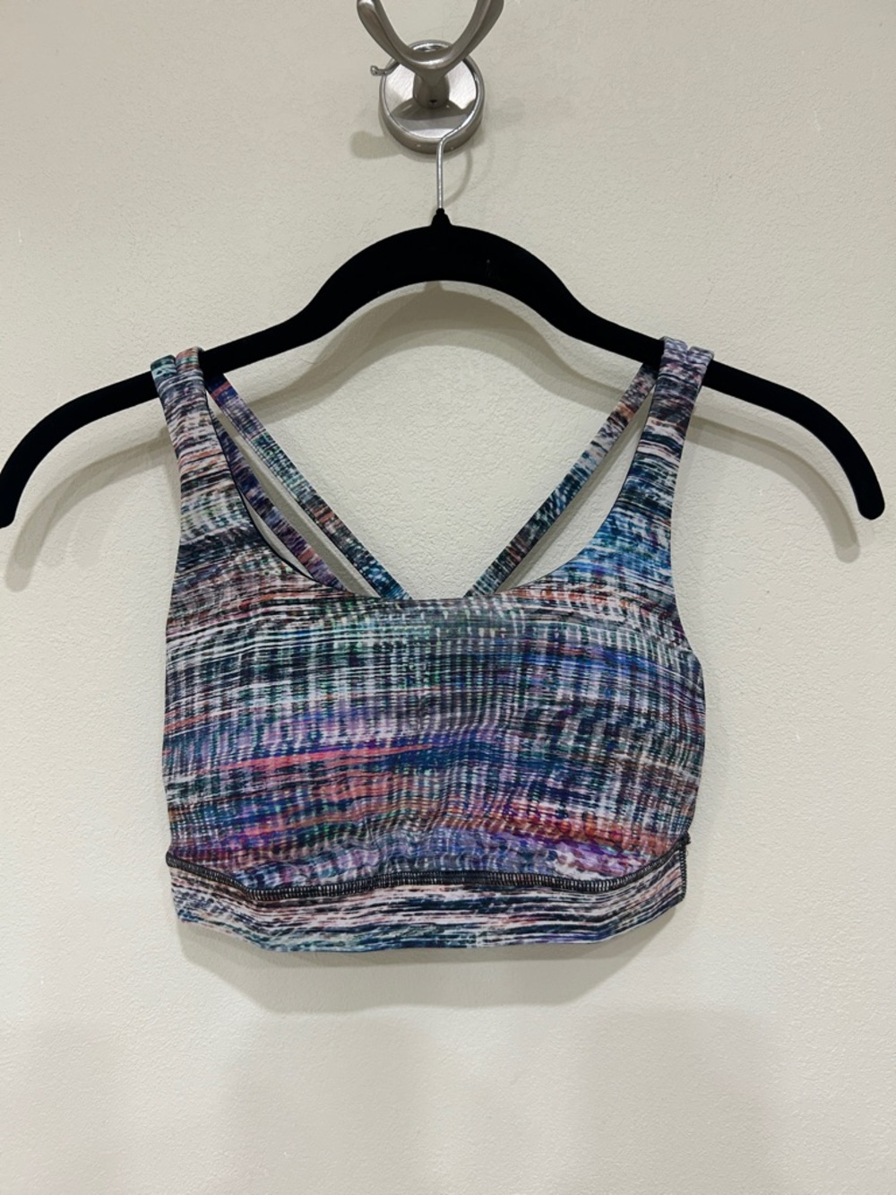 Lululemon Multicolor Strappy Athletic Sports Bra